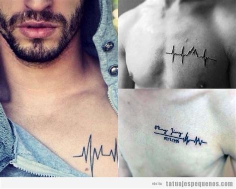 tatuajes pequeños en el pecho hombre|Tatuajes Pequeños para Hombres en el Pecho con Significado